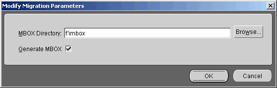 modifying migration parameters