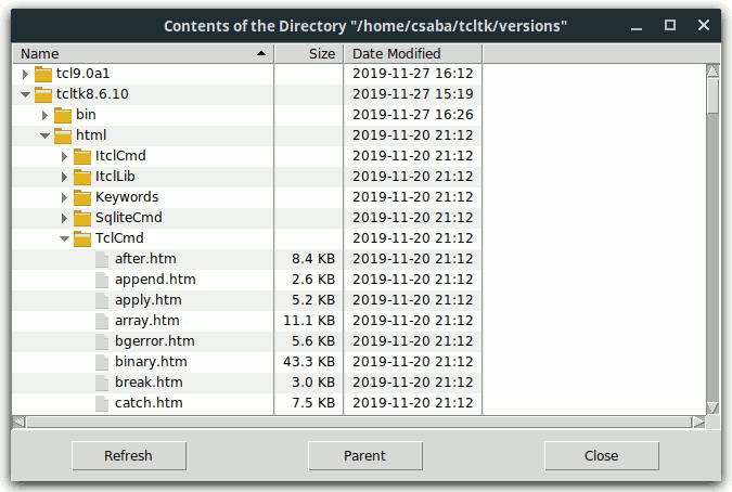 Directory Viewer